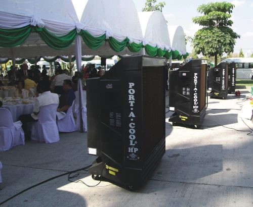 PORTACOOL-COOLING - FOR EVENTS - MARQUEES -TERRACES - rent for wedding