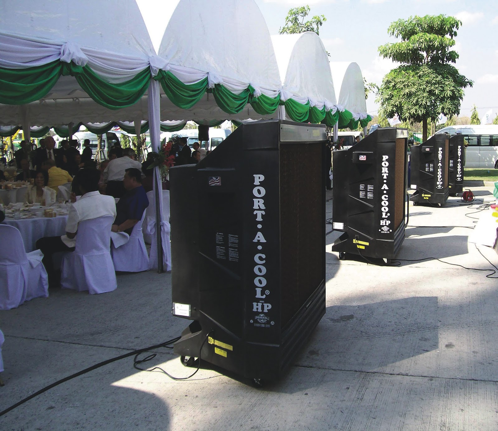 PORTACOOL-COOLING - FOR EVENTS - MARQUEES -TERRACES - rent for wedding